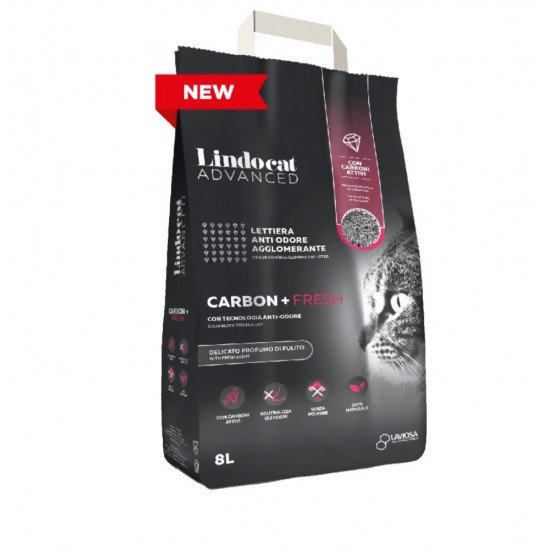 رمل ليندو كات ادفانسد كربون 8 لتر رمل ليندو كات ادفانسد كربون 8 لتر