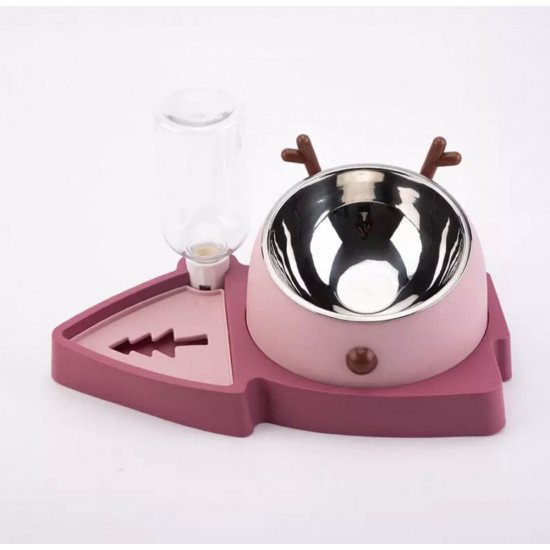 صحن طعام بتصميم غزال لطيف مع مشربية حجم كبير صحن طعام بتصميم غزال لطيف مع مشربية حجم كبير