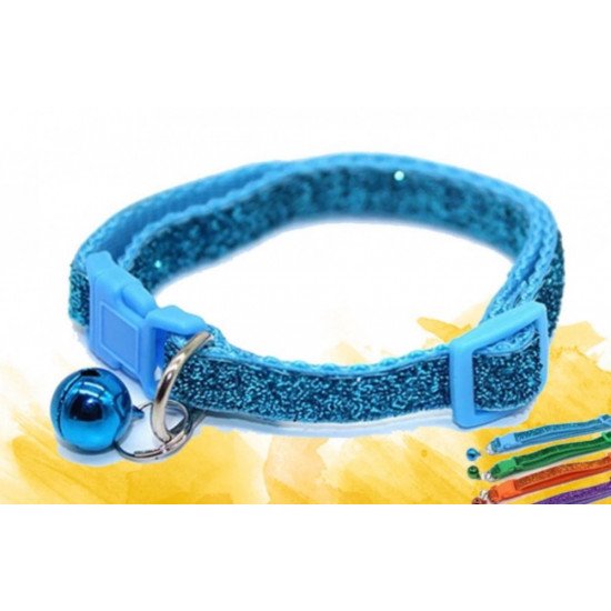 طوق قطط لامع بجرس طوق قطط لامع بجرس