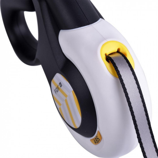 ليش اوتو بريك مع مقبض للتمد ابيض مقاس كبير