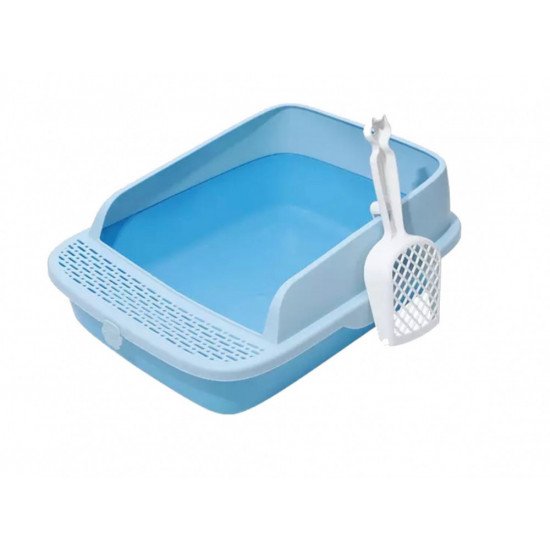 ليتربوكس حوض رمل بتصميم اطراف شبك مع مجرفة ليتربوكس حوض رمل بتصميم اطراف شبك مع مجرفة