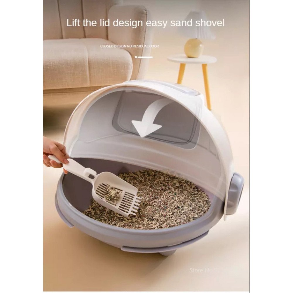 حوض رمل مغلق مع مجرفة للتنظيف حوض رمل مغلق مع مجرفة للتنظيف