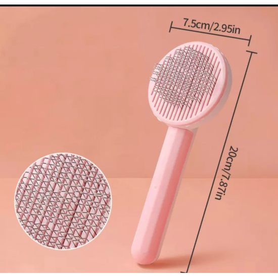 مشط حديد مع ضاغط تنظيف ذاتي