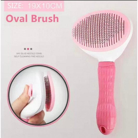 مشط حديد مع ضاغط تنظيف ذاتي مشط حديد مع ضاغط تنظيف ذاتي