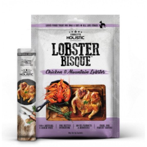 مكافأة قطط وكلاب بالدجاج وسرطان البحر الجبلي 5 اكياس*12غ مكافأة قطط وكلاب بالدجاج وسرطان البحر الجبلي 5 اكياس*12غ