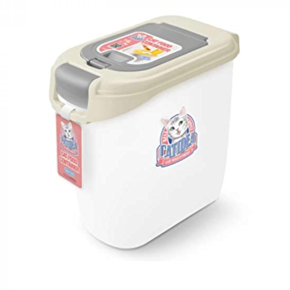 حافظة طعام جاف من كات ايديا 35لتر