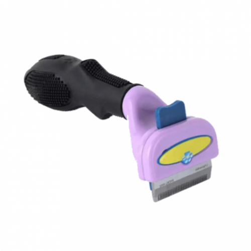 مشط حديد مع ضاغط تنظيف ذاتي L مشط حديد مع ضاغط تنظيف ذاتي L