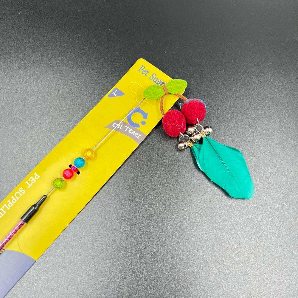 سنارة قطط مع جرس الوان متعدده سنارة قطط مع جرس الوان متعدده