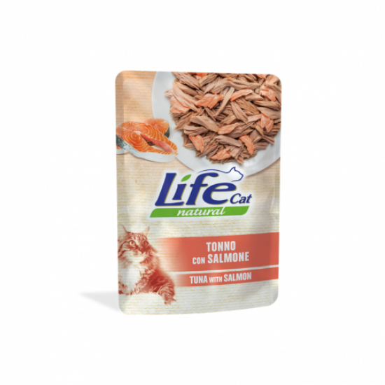 اظرف لايف بالسالمون للقطط البالغة 70 جرام اظرف لايف بالسالمون للقطط البالغة 70 جرام