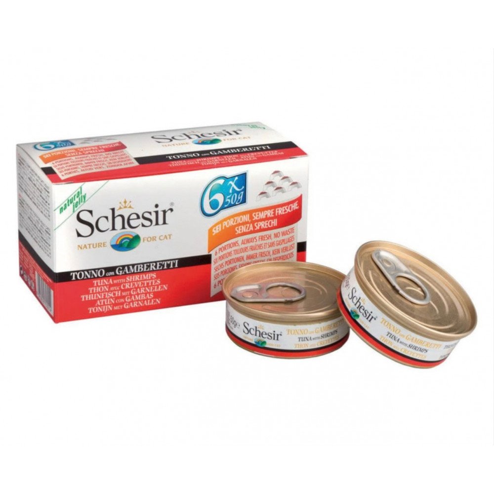 شيزر معلبات تونا مع الجمبري في الجلي 6×50غ شيزر معلبات تونا مع الجمبري في الجلي 6×50غ