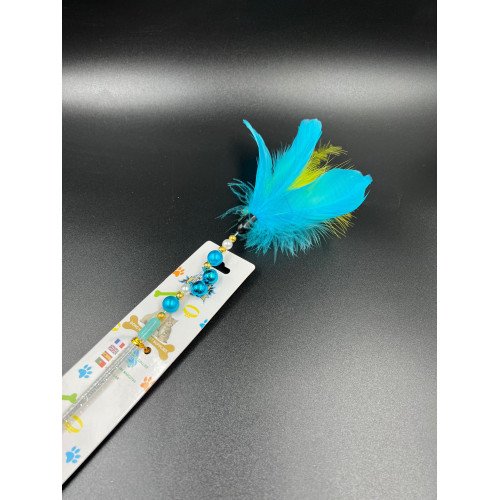 سنارة قطط بريش مع جرس الوان متعدده سنارة قطط بريش مع جرس الوان متعدده