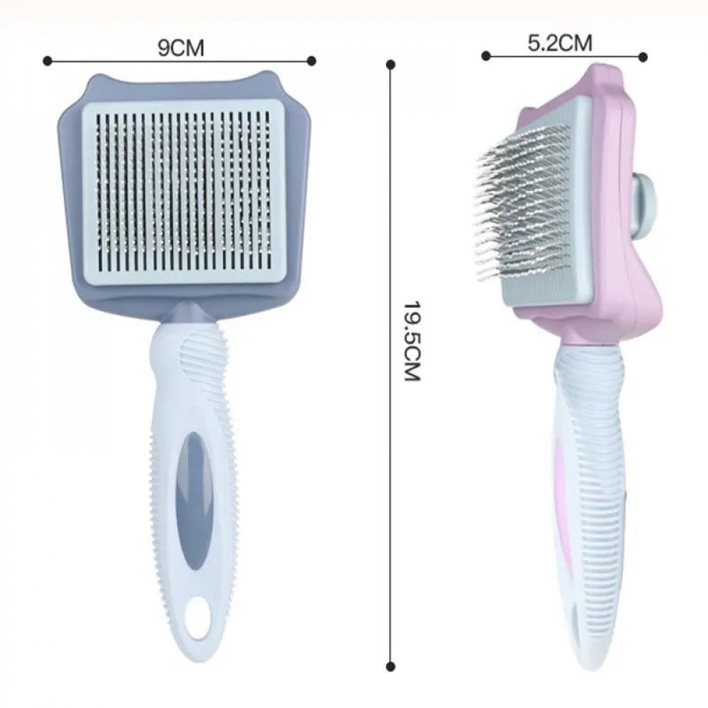 مشط حديد مع ضاغط تنظيف ذاتي