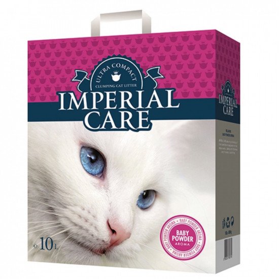رمل قطط امبريال كير برائحة بودرة للأطفال 10لتر رمل قطط امبريال كير برائحة بودرة للأطفال 10لتر