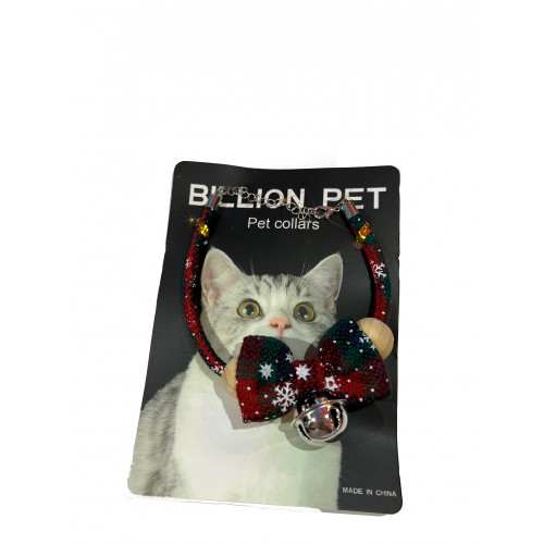 طوق بفيونكة النجوم مع جرس طوق بفيونكة النجوم مع جرس