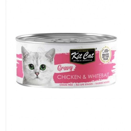 معلبات  جرافي كت كات دجاج مع صغار السمك