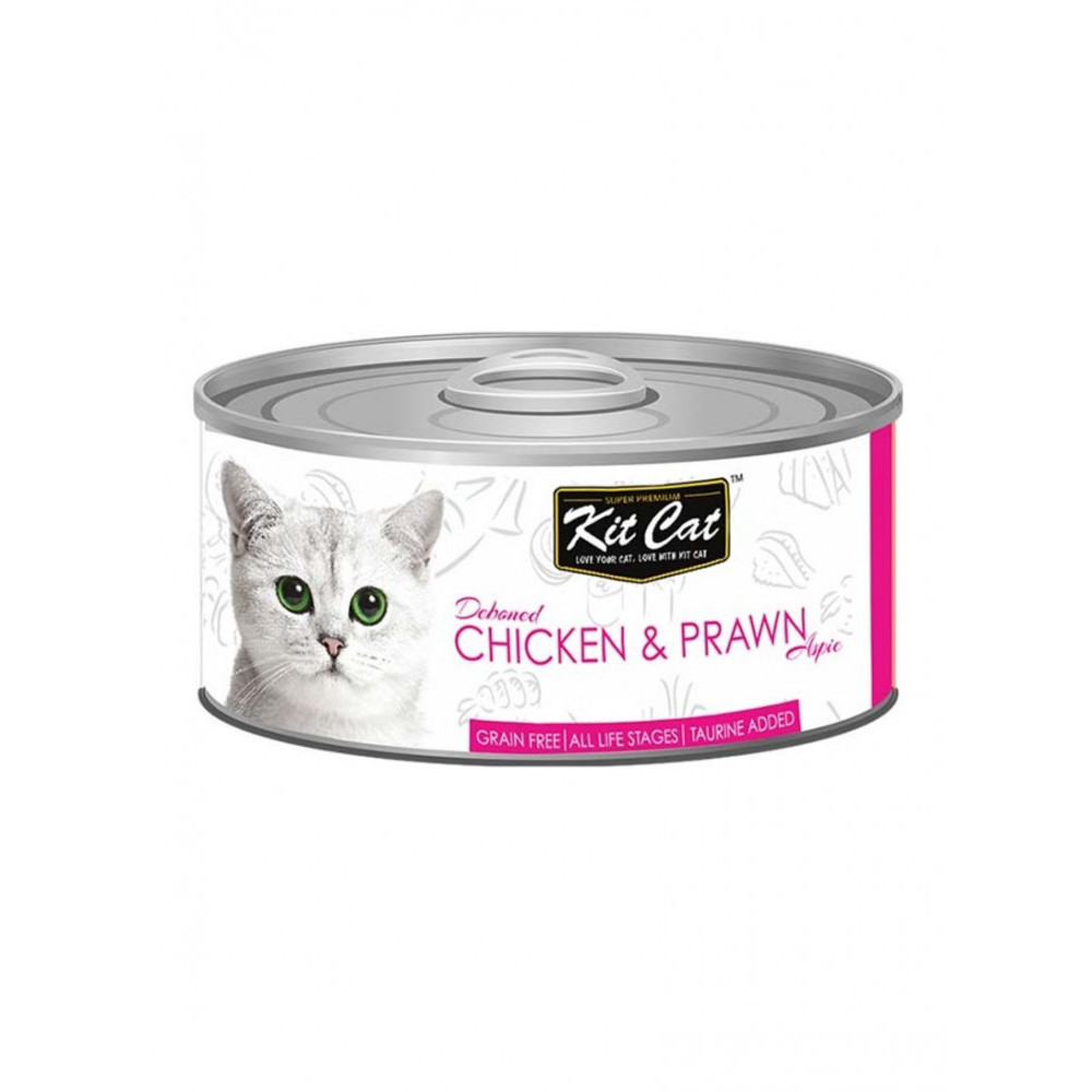 معلبات كت كات دجاج مع الجمبري 80جرام