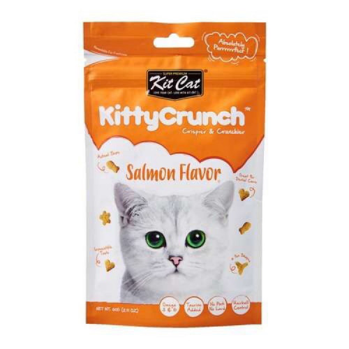 كت كات كيتي كرنش اظرف مكافآت بنكهة السلمون 60غ كت كات كيتي كرنش اظرف مكافآت بنكهة السلمون 60غ