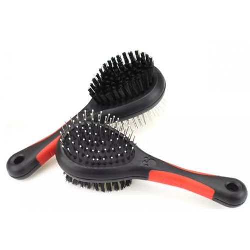 مشط الشعر بوجهين للقطط والكلاب مشط الشعر بوجهين للقطط والكلاب