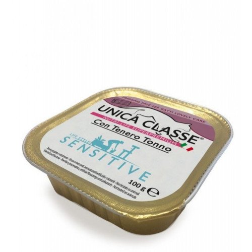 معلبات باتيه تونه طرية للقطط الحساسه 100g معلبات باتيه تونه طرية للقطط الحساسه 100g