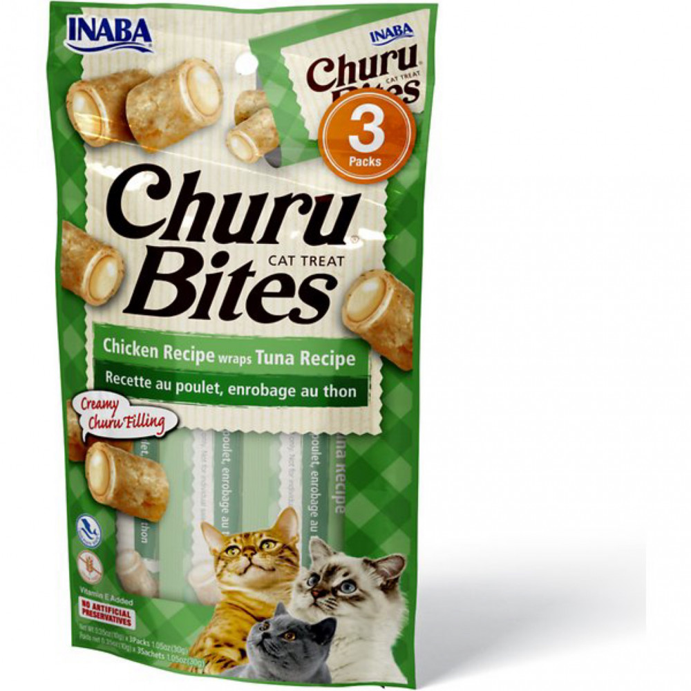 اينابا مكافآت دجاج رطبة محشية تونا 3*10غ