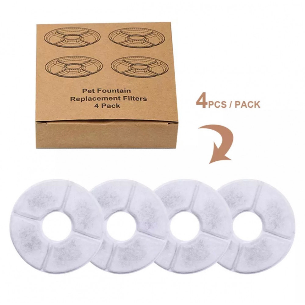 فلتر منقي الماء للنافورة الكهربائية 4 فلاتر