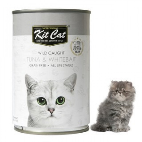 معلبات كت كات تونا وصغار السمك 400g