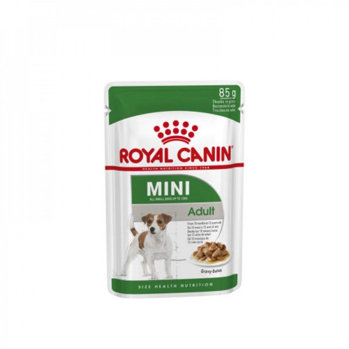 طعام رطب ميني للكلاب البالغة من السلالات الصغيرة 85غ