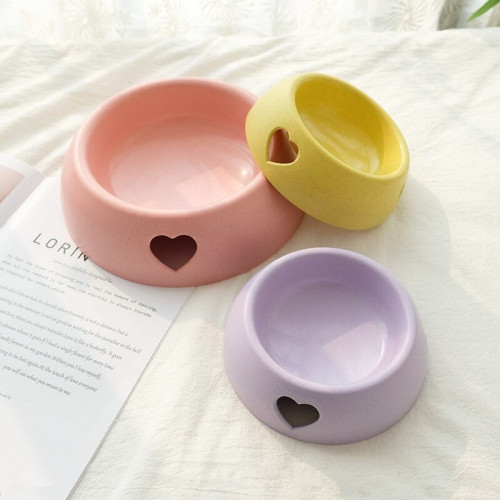 صحن طعام بقلب حجم كبير