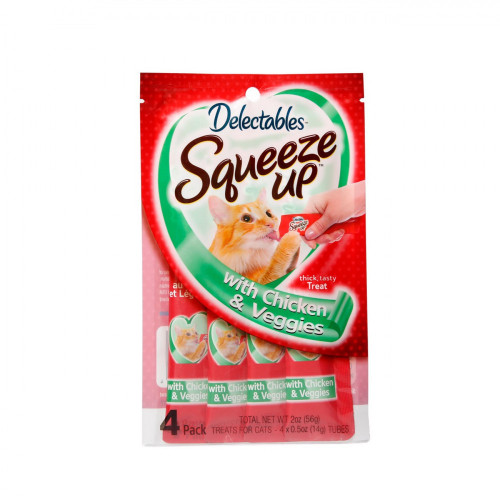 مكافات من هارتز للقطط  بالدجاج والخضار