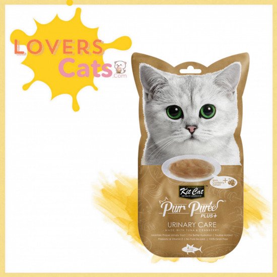 مكافآت التونة والتوت المهروس للعناية بالمسالك البولية 4*15g