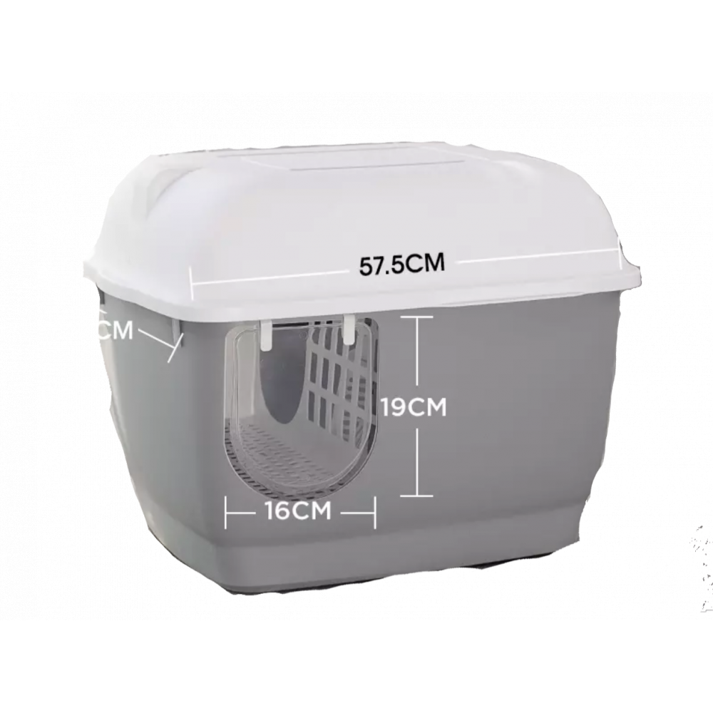 ليتربوكس كبير مغلق مع فلتر داخلي