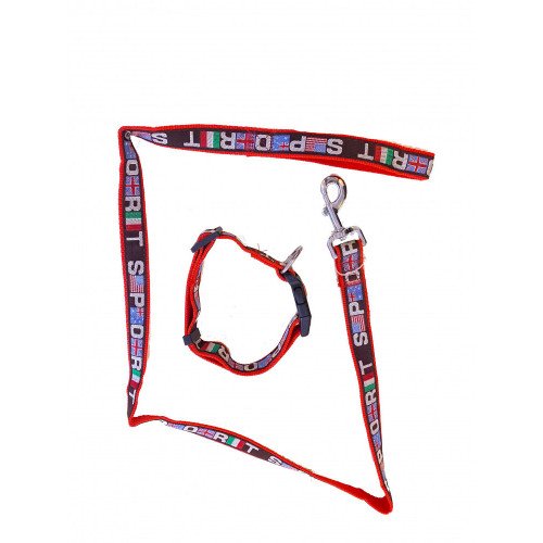 حبل تنزه قماشي مع طوق حبل تنزه قماشي مع طوق