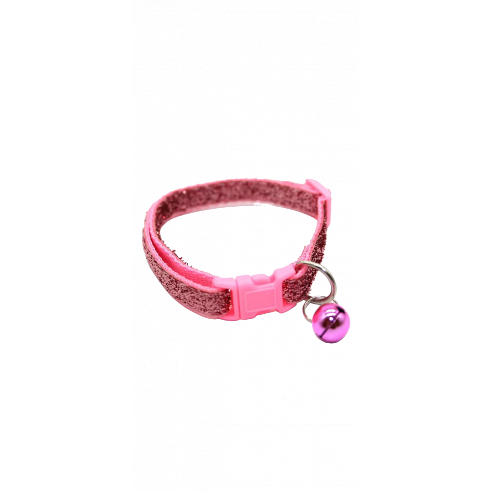 طوق قطط لامع بجرس طوق قطط لامع بجرس