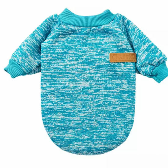 تيشيرت قطني سادة باكمام طويلة للقطط والكلاب تيشيرت قطني سادة باكمام طويلة للقطط والكلاب