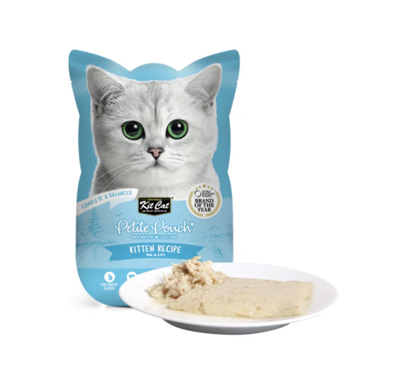 كت كات بيتيت طعام متكامل و متوازن تونه في جيلي طعام رطب للكتين, 70 جرام