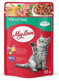 ماي لوف ظرف رطب للقطط الصغيرة 80 جرام