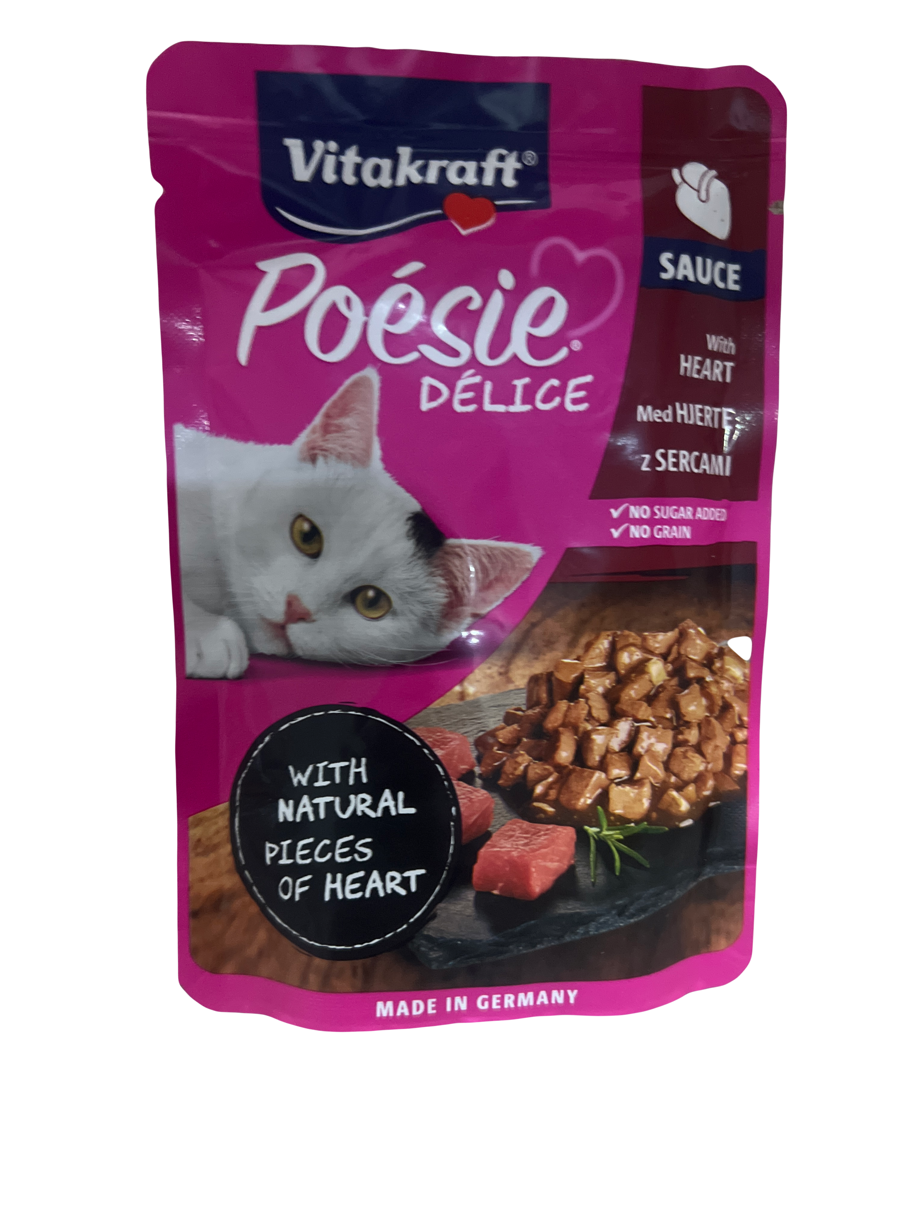 فيتاكرافت طعام رطب بالقلوب 85جرام