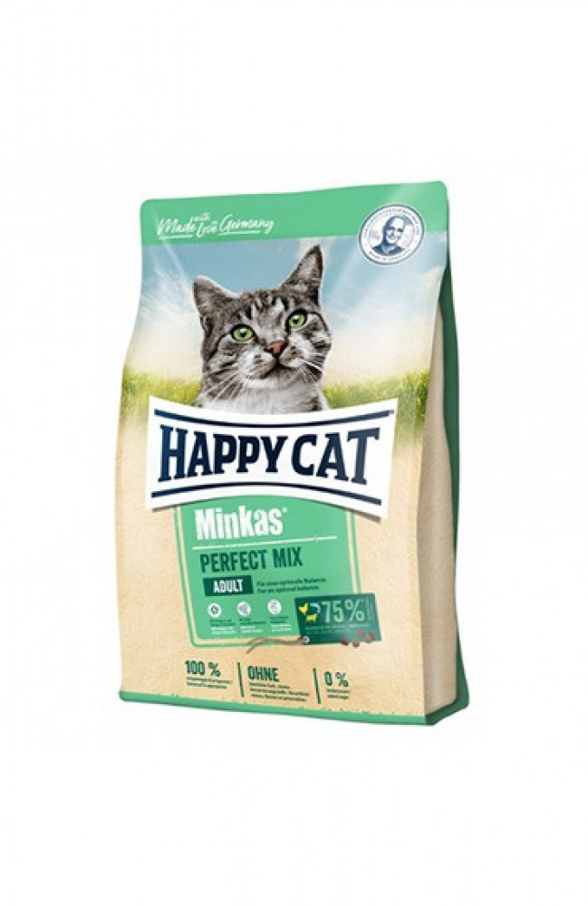 طعام جاف بنكهات ميكس من هابي كات 1.5 كيلو