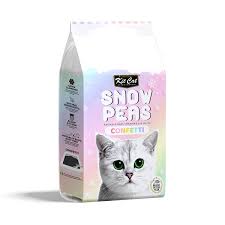 رمل كت كات فرش البازلاء سنو  مزيج الازهار  7 لتر