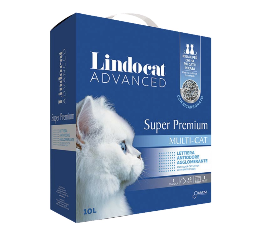 ليندو كات ادفانسد سوبر بريميوم بدون رائحة  رمل للقطط 10 لتر