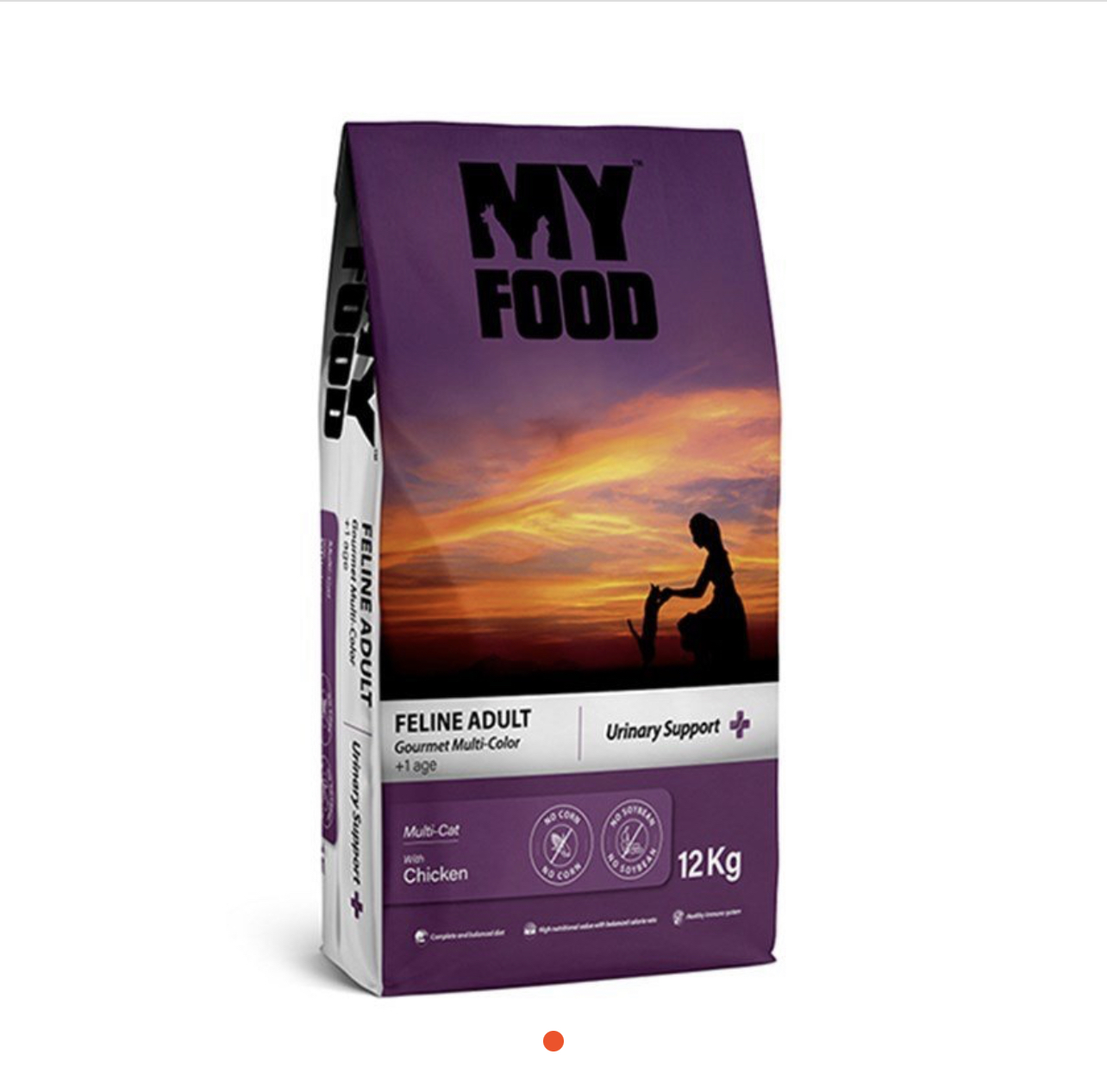 طعام جاف من ماي فود بالدجاج + يدعم المسالك البولية 12 كيلو