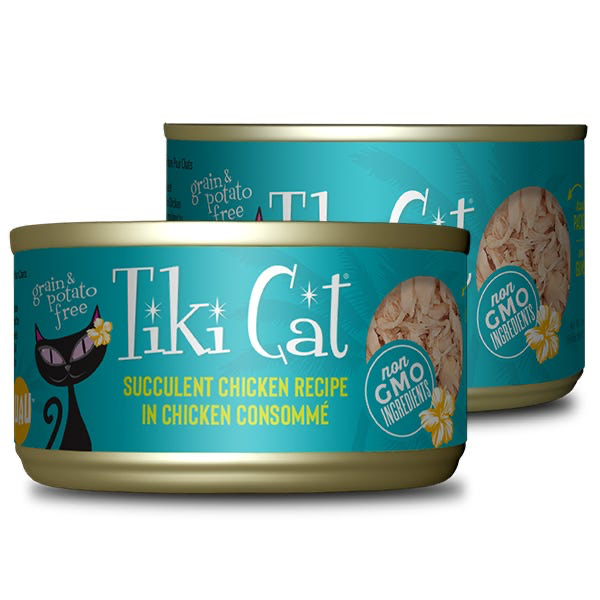 تيكي كات  لواو دجاج في مرق الدجاج طعام رطب للقطط 80 جرام