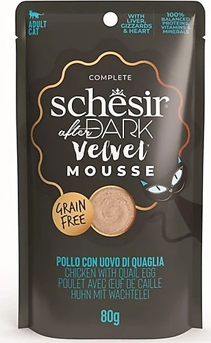 شيزر ( تيكي كات ) فيلفت طعام رطب مهروس للقطط بنكهة الدجاج و بيض السمان 80 جرام