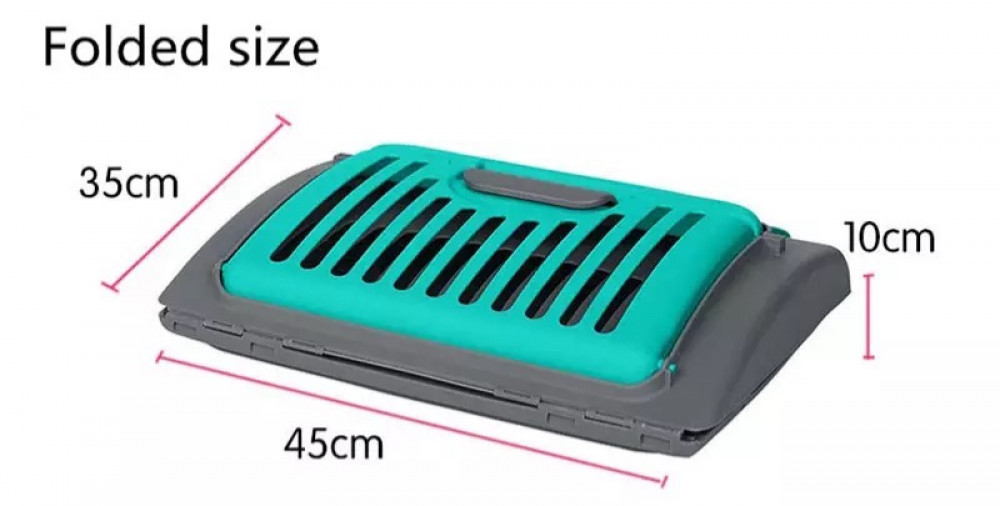 قفص قطط وكلاب للتنقل شكل مثلث