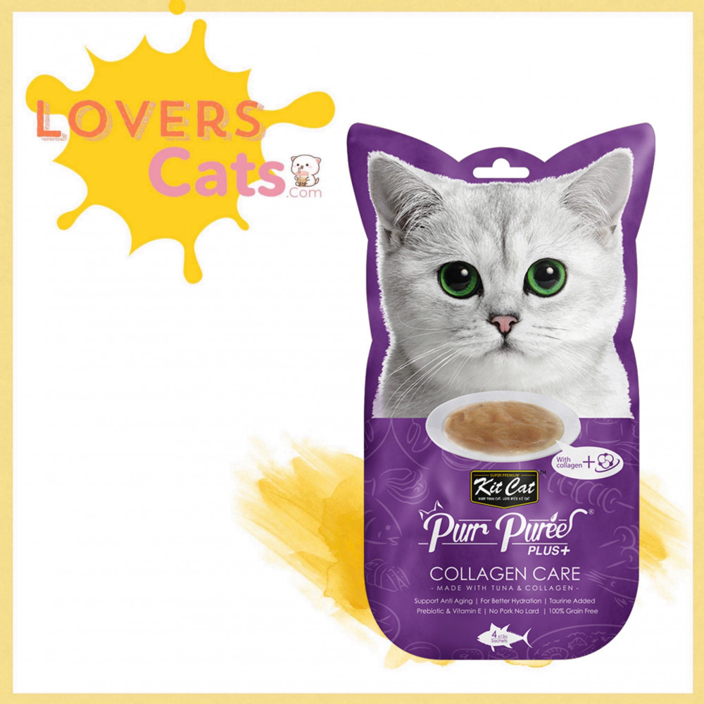 مكافآت كت كات للقطط التونا بالكولاجين 4*15g