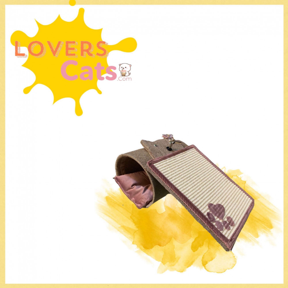 خداشة بتصميم نفق مثير مع وسادة حجم صغير