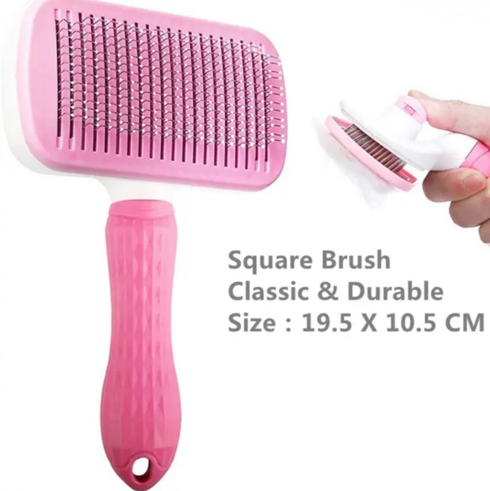 مشط حديد مع ضاغط تنظيف ذاتي