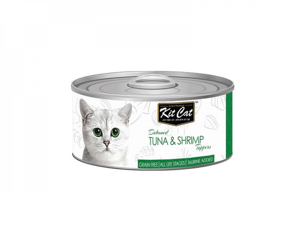 كت كات طعام قطط رطب بالتونة والجمبري 80غ
