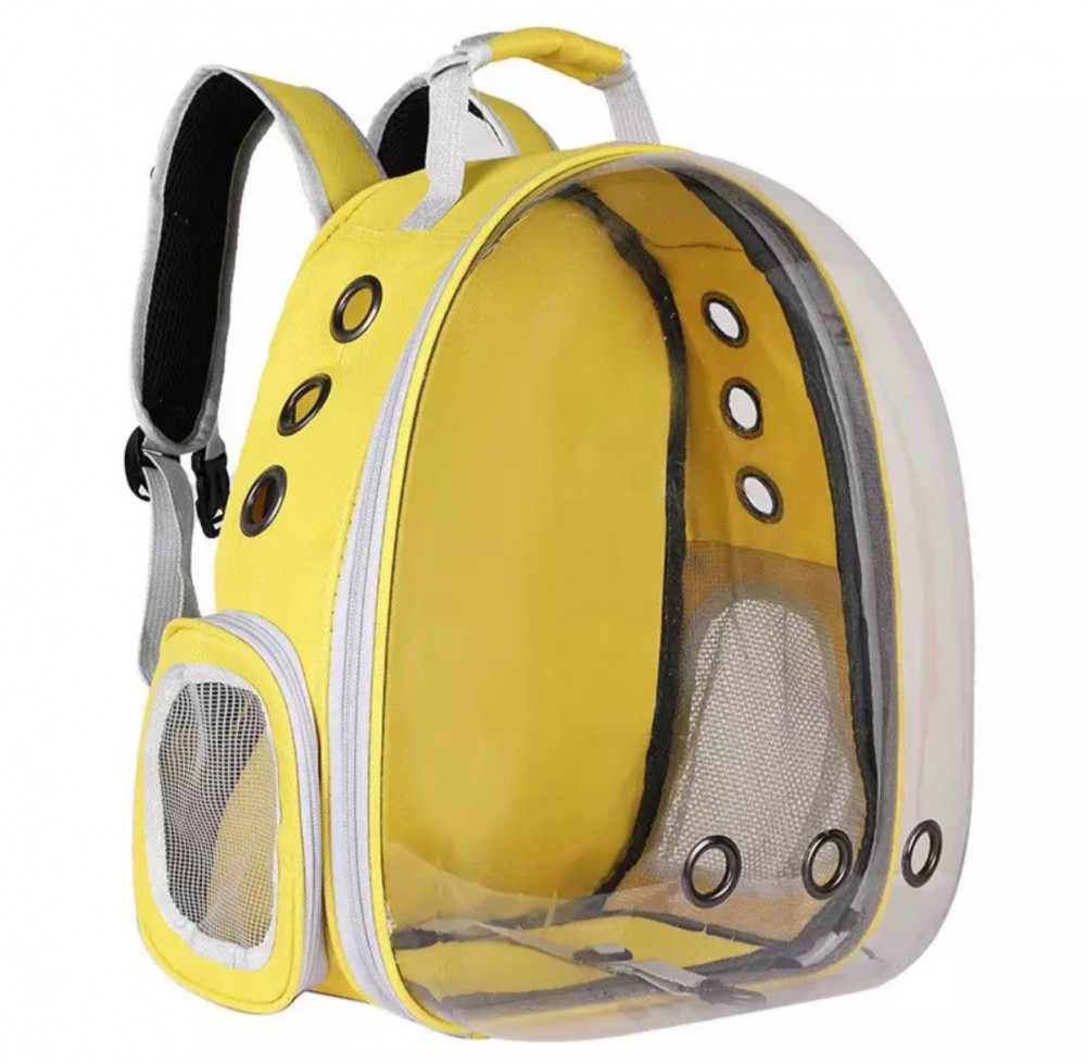 حقيبة للطيور للتنقل مع استاند خشبي