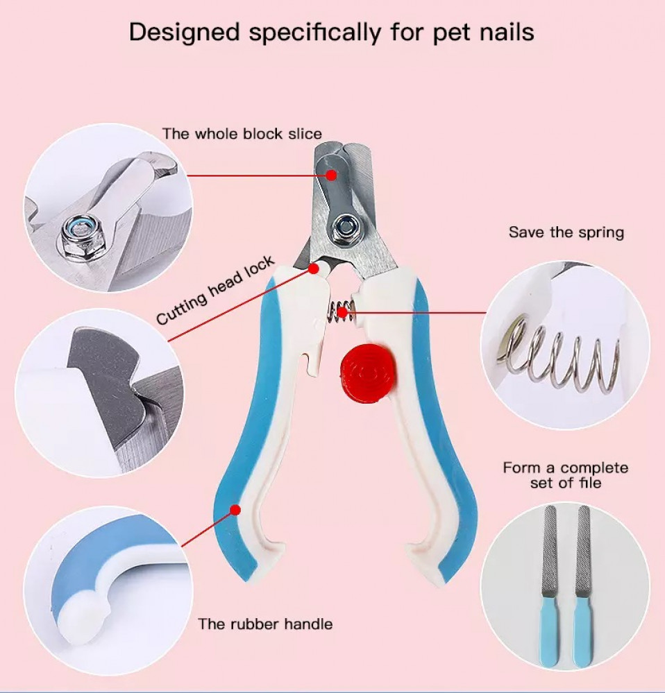 مقص اظافر مع مبرد